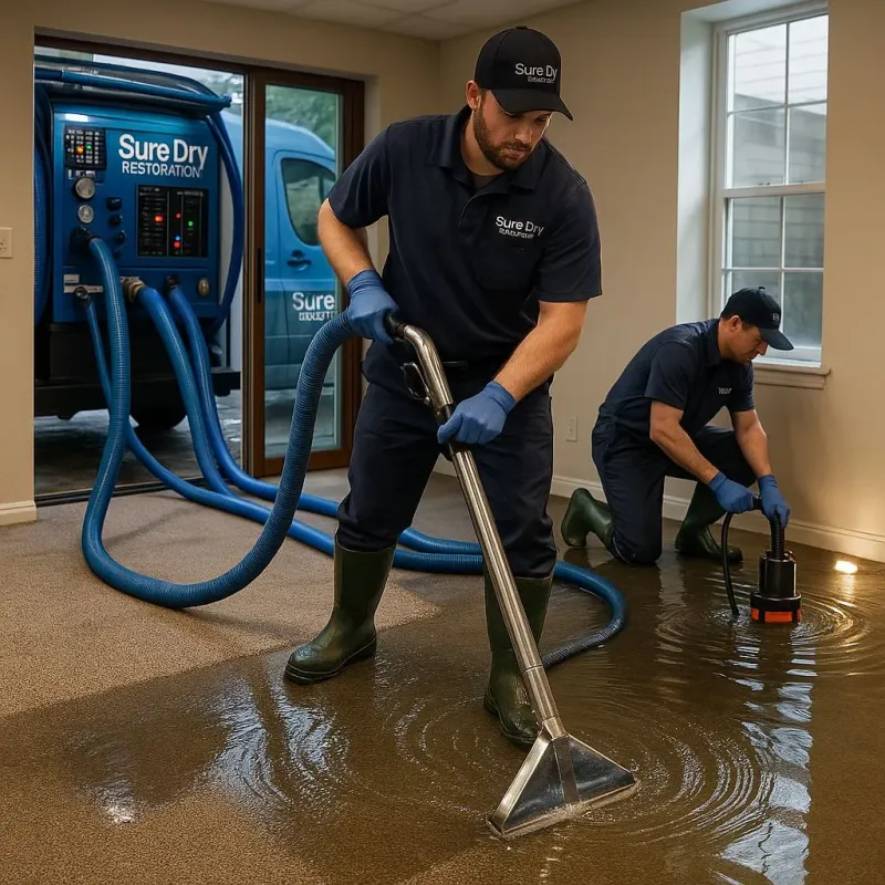 Water Extraction and Removal process in Folsom, NJ